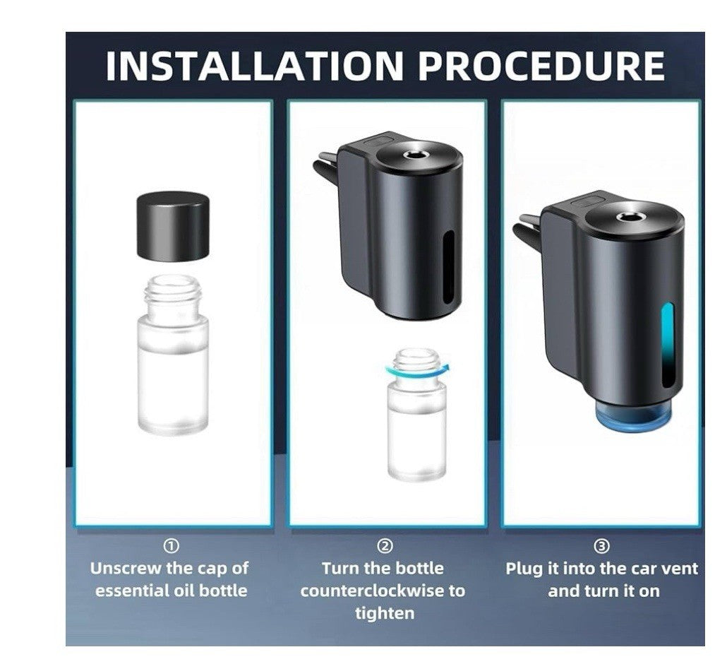 Smart Car Air Freshener,Car Air Freshener Diffuser,Recha